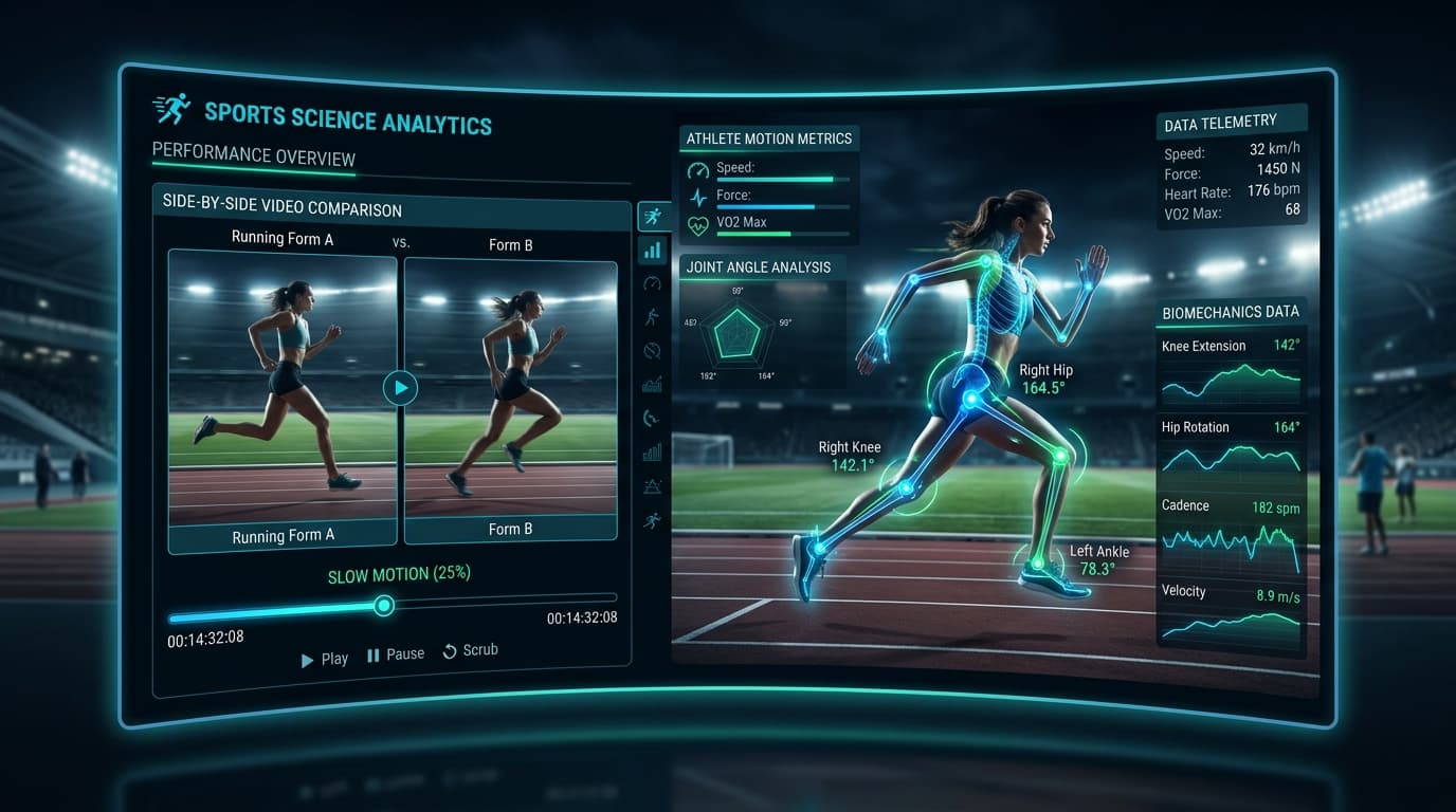 スポーツ動画分析アプリの選び方|無料・AI解析・フォーム確認を比較