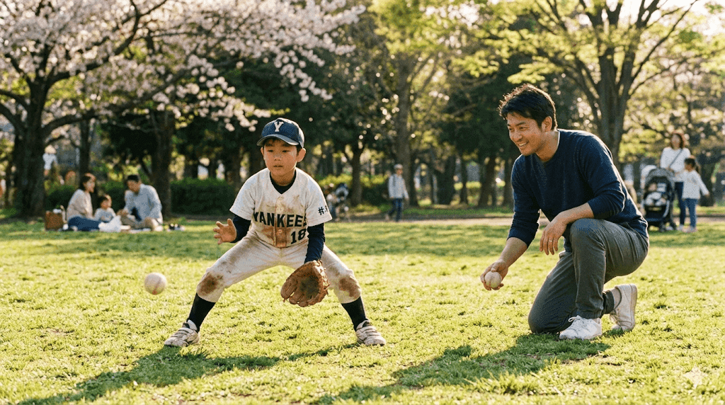 少年野球の守備科学|エラーを減らす構え方・捕球・送球の基本ガイド