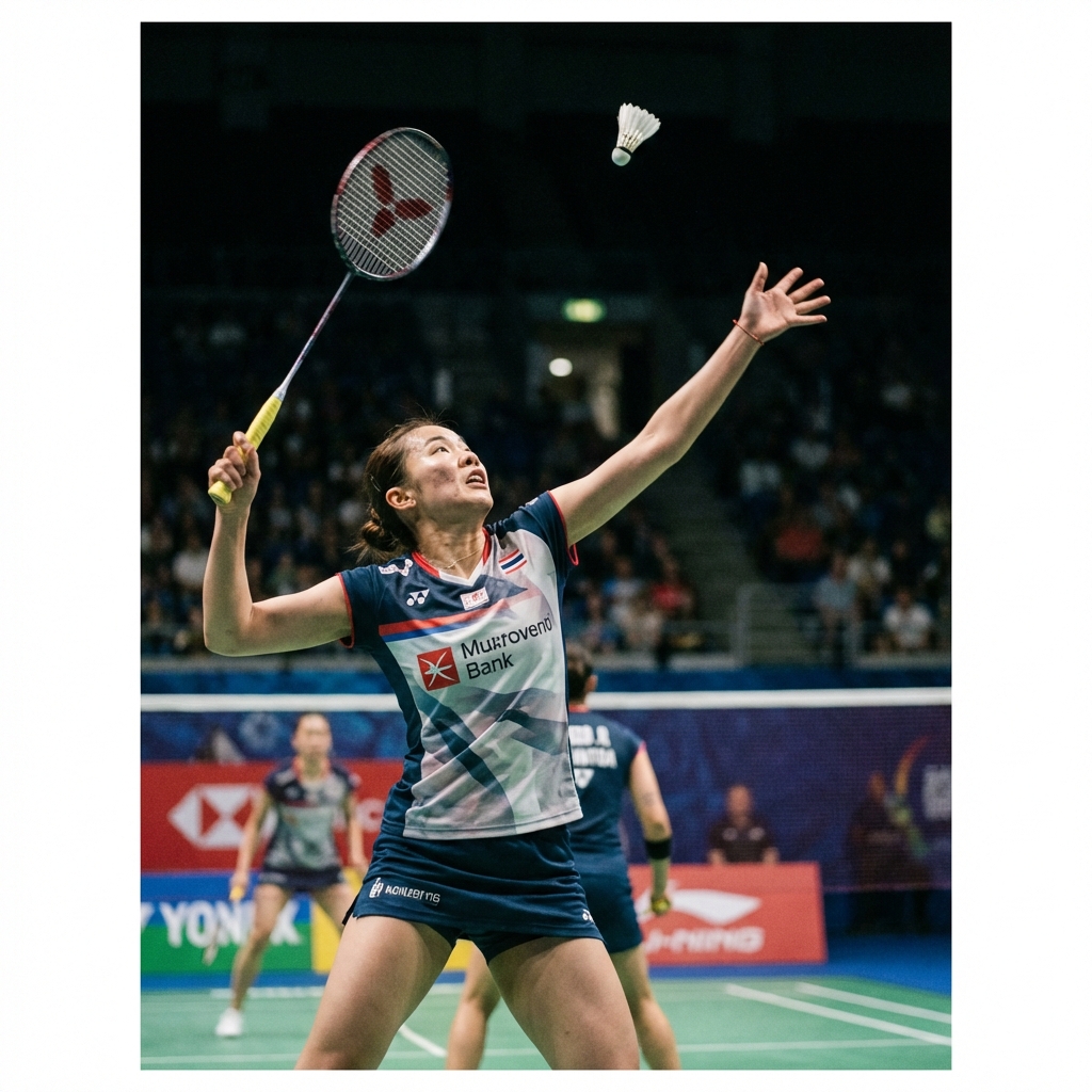 バドミントンクリアの打ち方｜高く遠くに飛ばすコツとAI分析