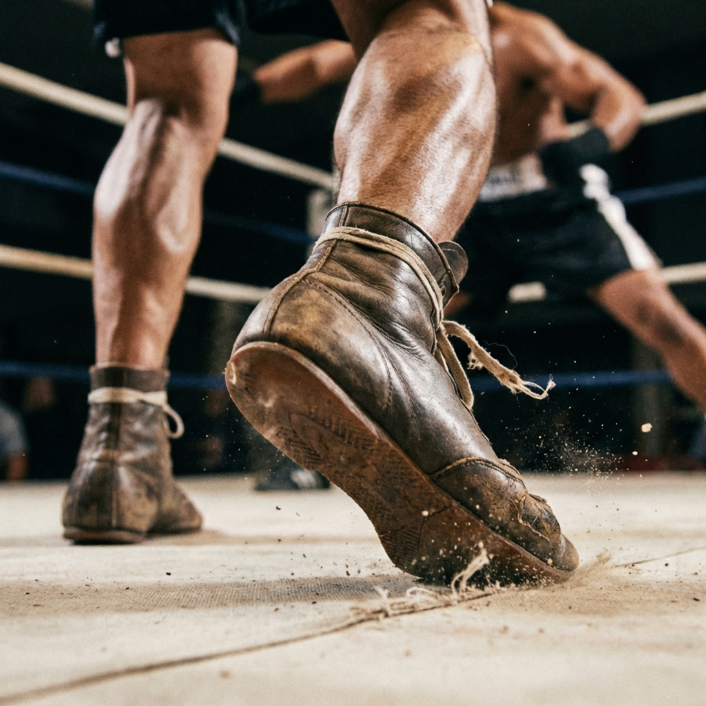 ボクシングのフットワーク基礎|疲れないステップとピボットの練習法