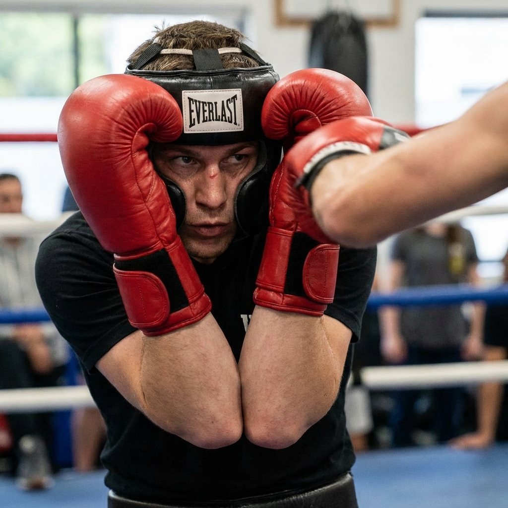 ボクシング・スパーリングの「怖い」を克服する脳科学|目をつぶる癖(フリンチ反応)の直し方