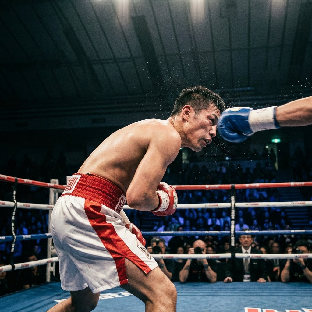 ボクシングのボディワーク力学|スウェー・ダッキング回避とカウンターの身体の仕組み