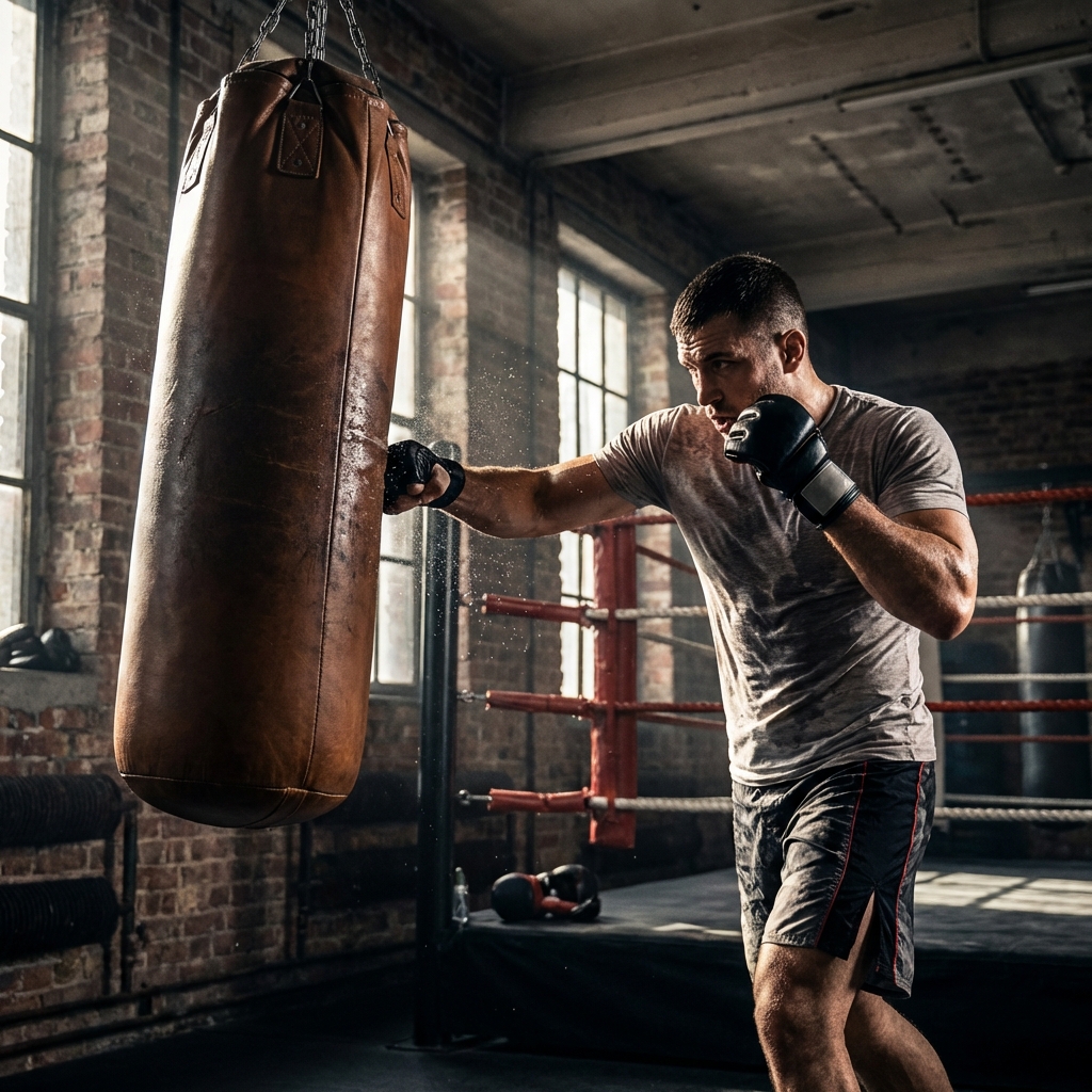 MMAサンドバッグ練習の科学｜レベルチェンジと心拍数管理で実戦力を鍛えるメニュー