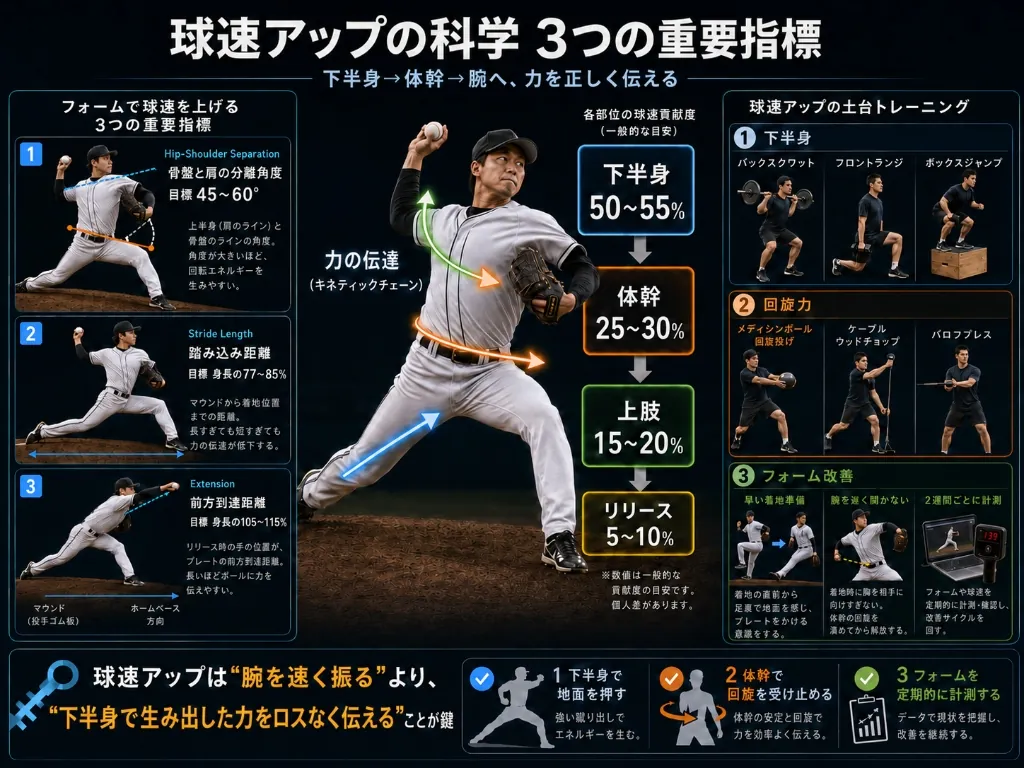球速アップトレーニング完全ガイドまとめ