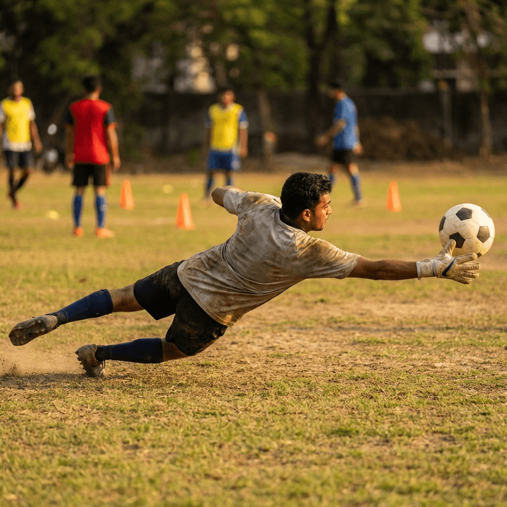 サッカーGKの自主練メニュー完全ガイド｜30日で固める基礎