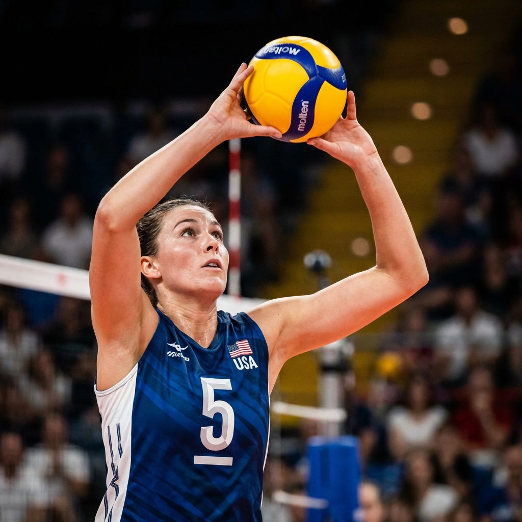 バレーボールトス（オーバーハンドパス）の科学｜手首のスナップを捨てる身体の仕組み